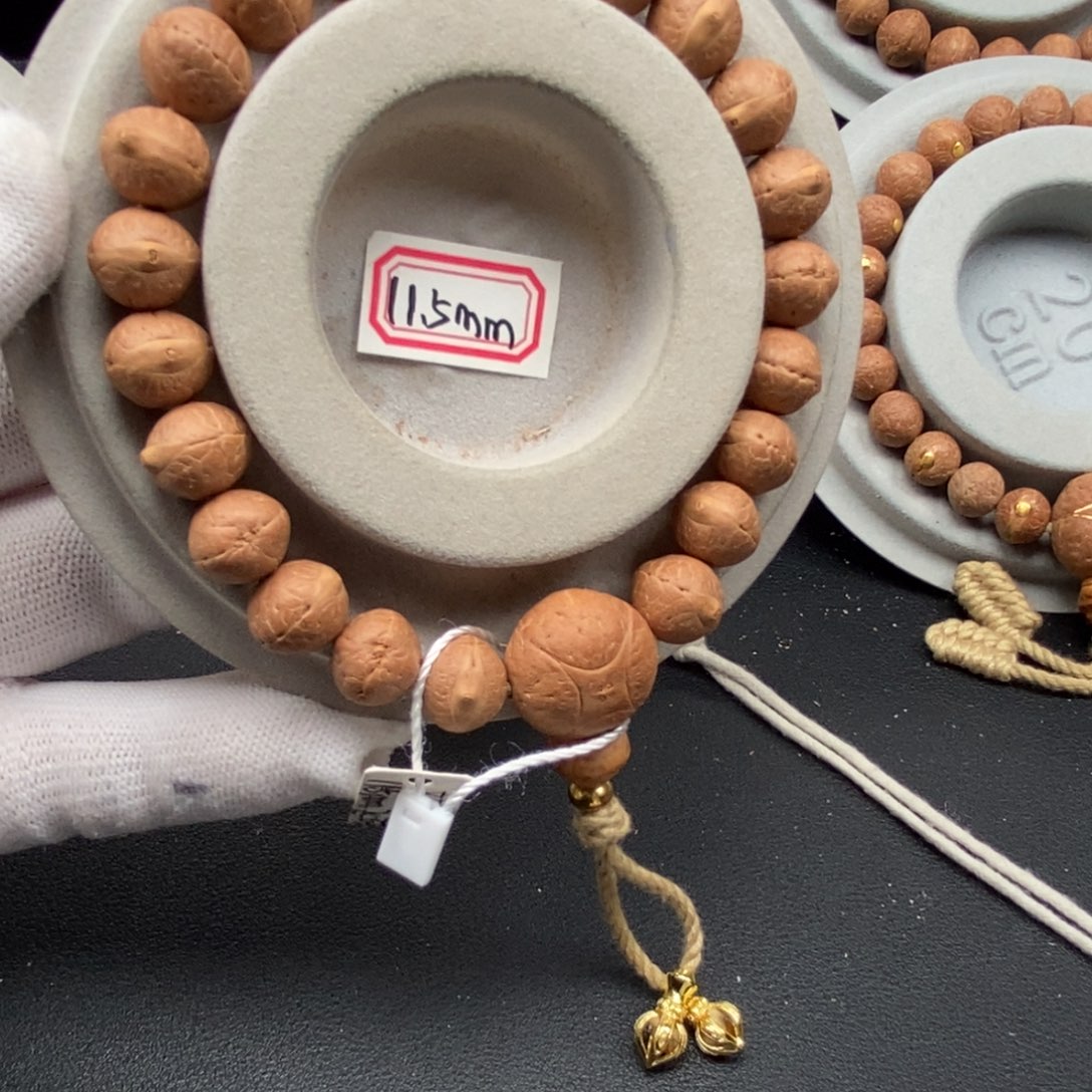 手串凤眼菩提实心飞碟11.5mm