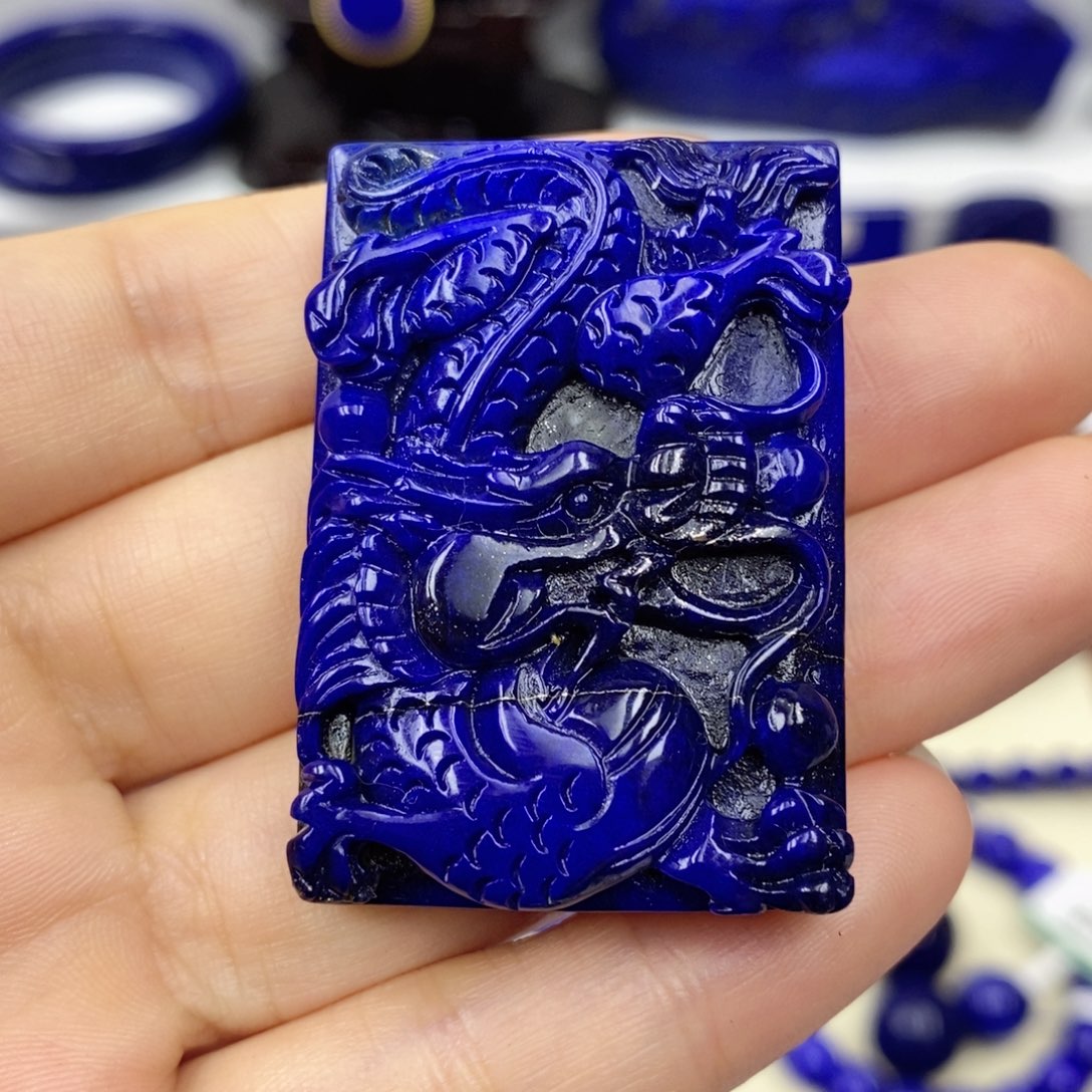 青金石颈饰未镶嵌