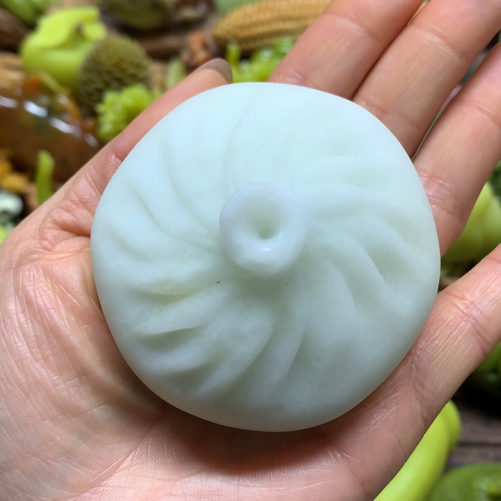 蛇纹石玉手把未镶嵌