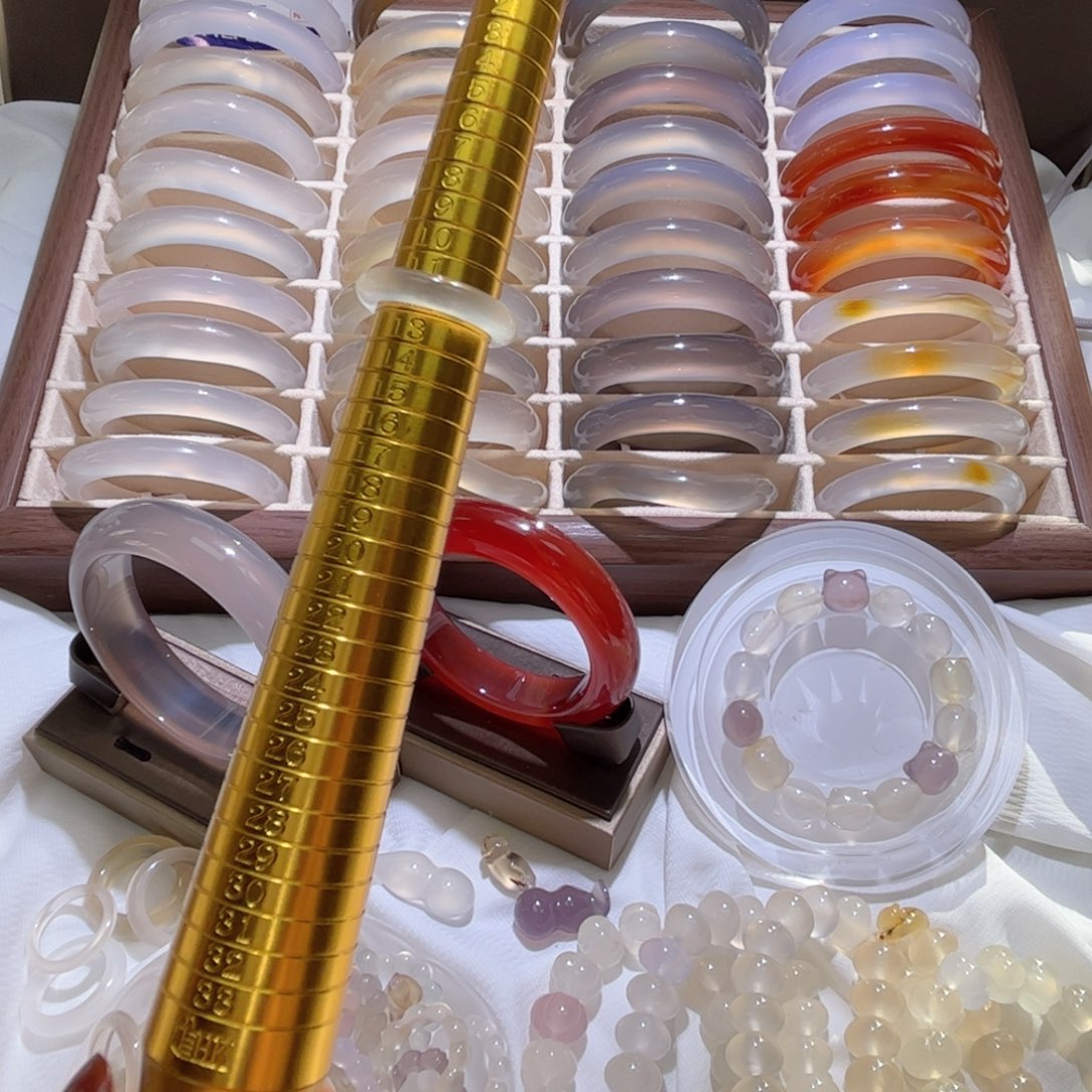 玛瑙/玉髓未镶嵌戒指