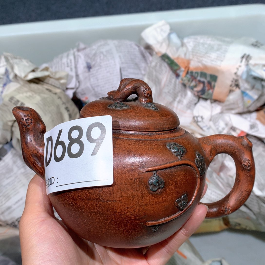 茶壶粗砂紫砂茶壶689
