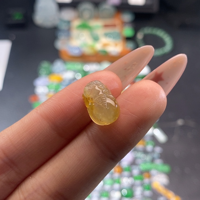 【闪购商品】翡翠挂件未镶嵌貔貅