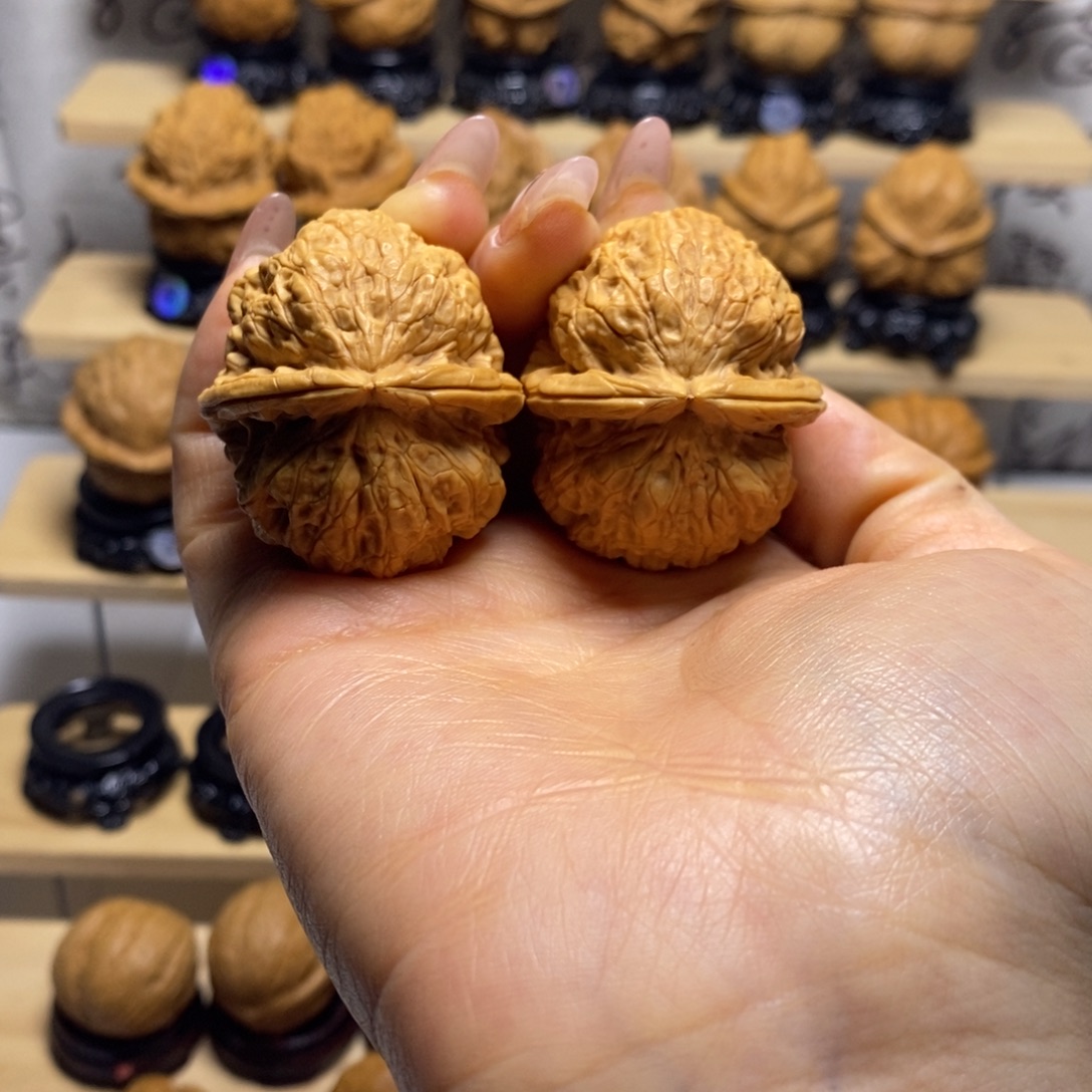 *****文玩核桃把件太古金蟾y23