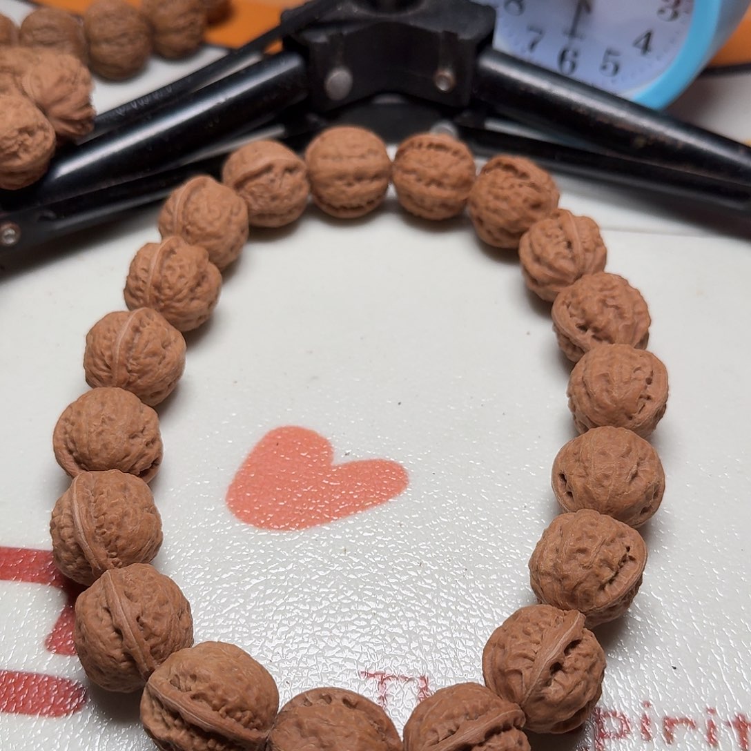 核桃手串/手链8号边25肚24高25