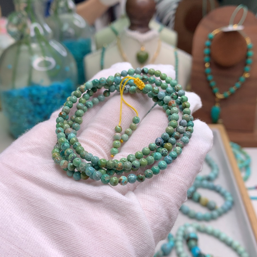 绿松石未镶嵌配饰