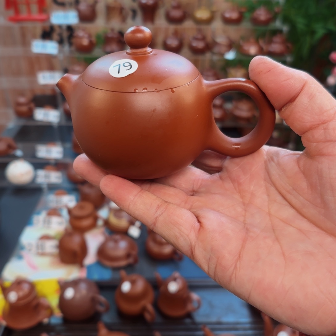 朱泥茶壶朱泥茶壶微瑕100
