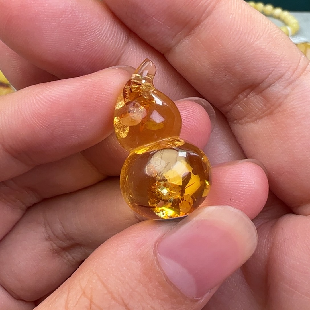 未镶嵌琥珀手链蜜蜡