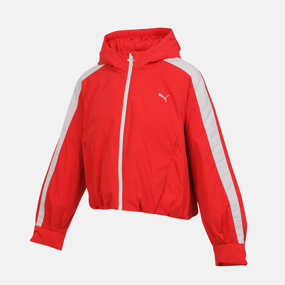 【滔搏联动】puma彪马女T7 Woven JKT W新年战袍红色薄棉服63744111