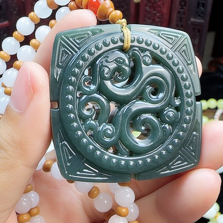 和田玉挂件未镶嵌定制发货