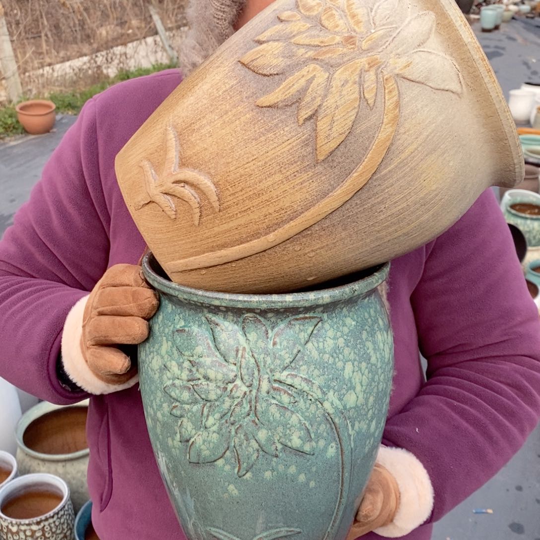 红陶口20高25～～～