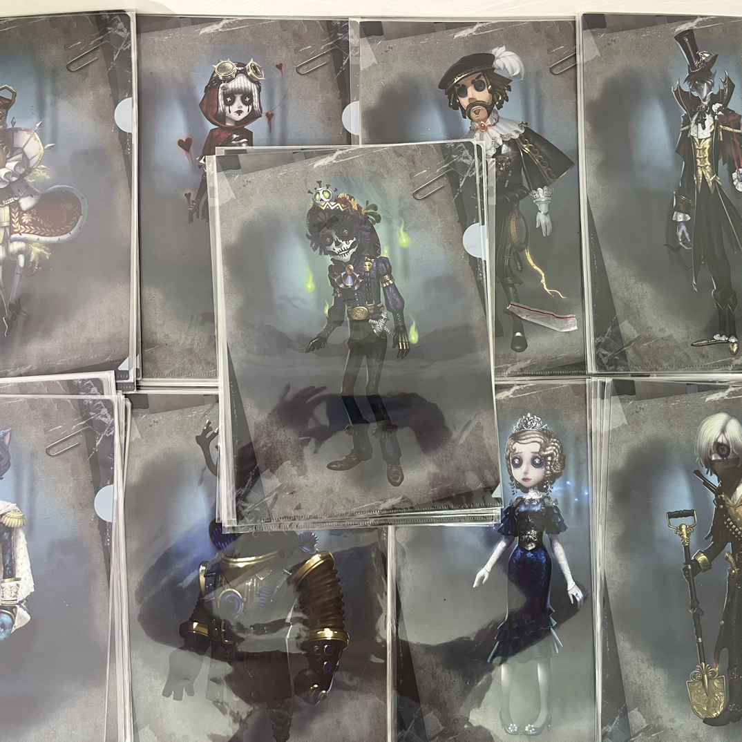 【日谷】第五人格设定画金皮文件夹 三丽欧旧版文件夹