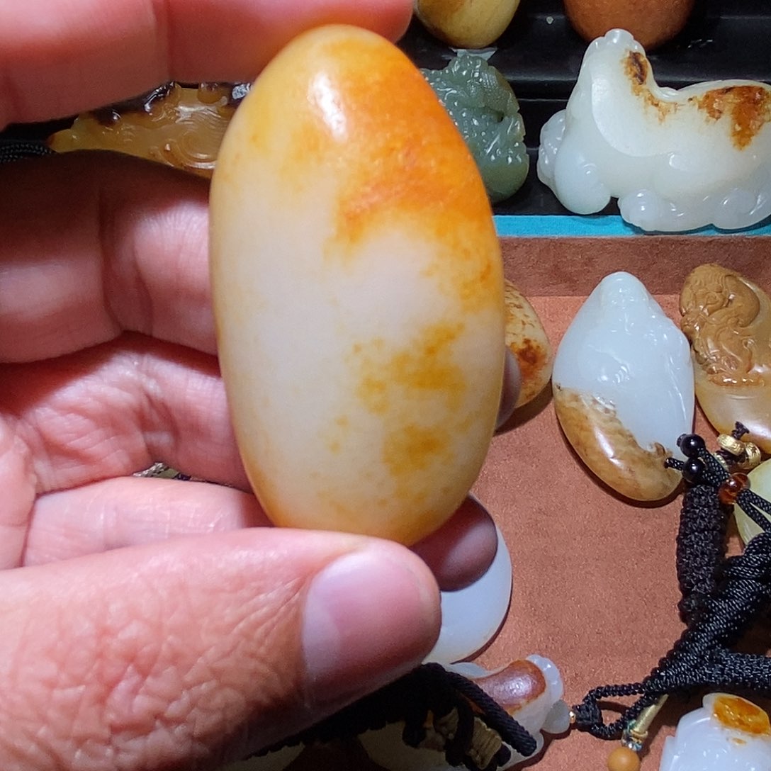 和田玉挂件未镶嵌用****1