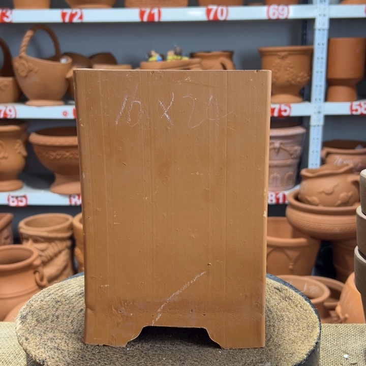 16×24 红陶方盆微瑕