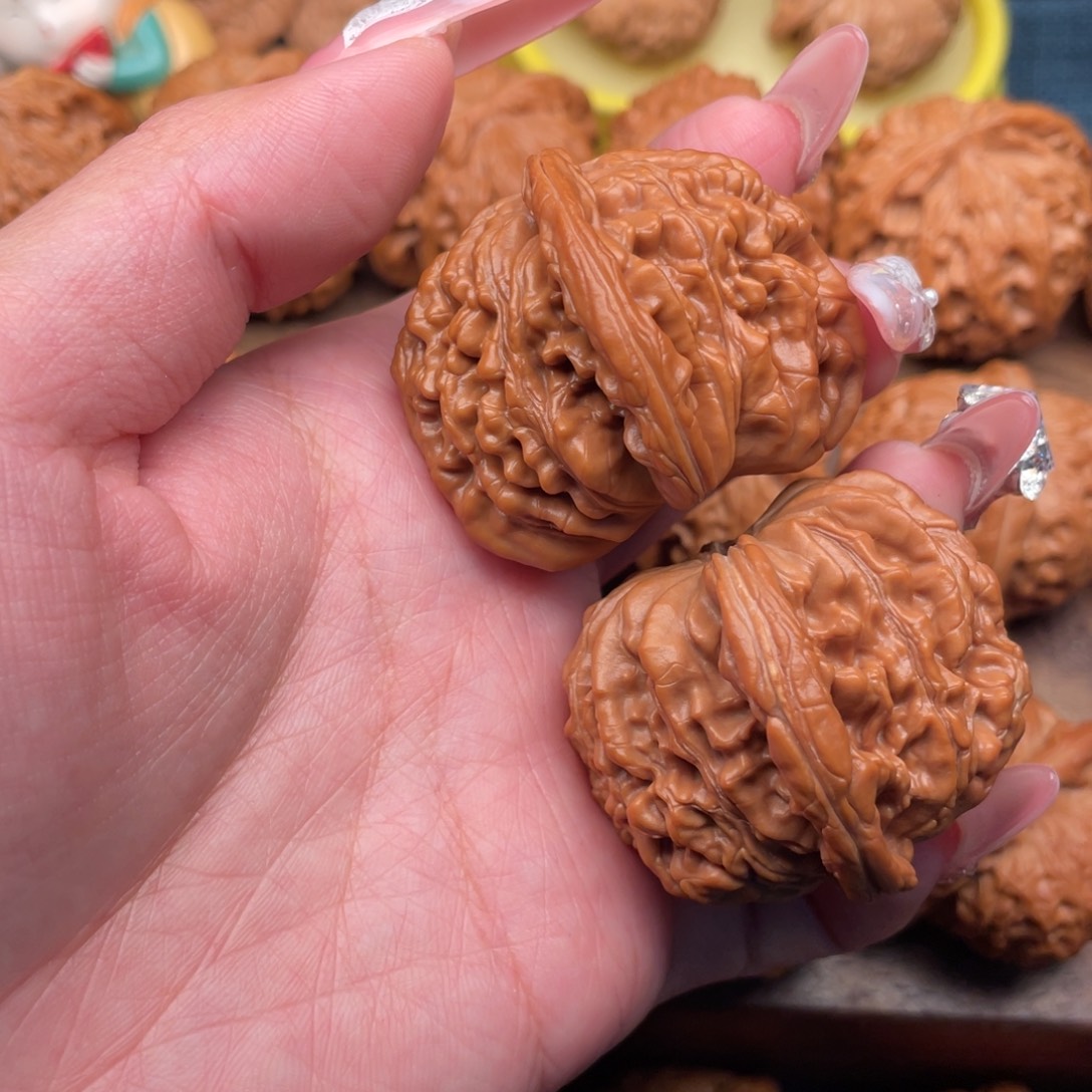 C****把件文玩核桃全品汉高楼44