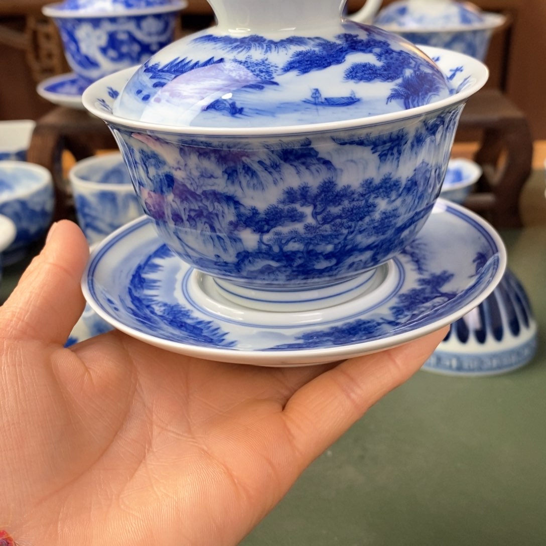 杯一****n景德镇陶瓷手工手绘