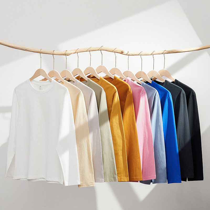 【衣棉之交】初识系列秋款圆领长袖打底衫女内搭休闲宽松可外穿上衣