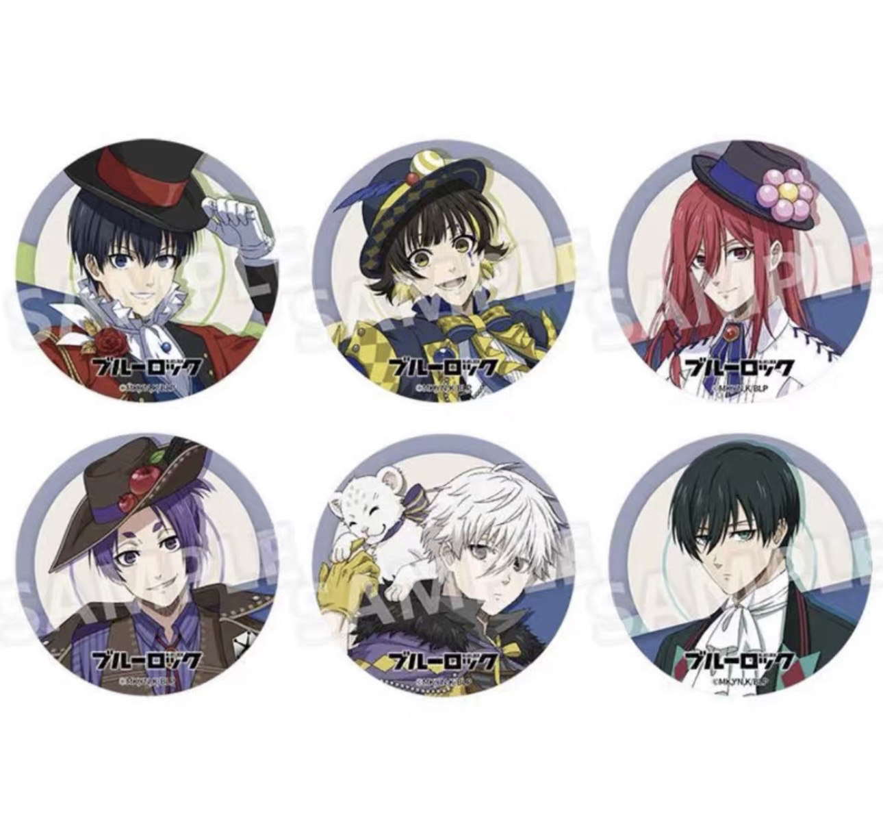 日谷[蓝色监狱]马戏团吧唧[特价]