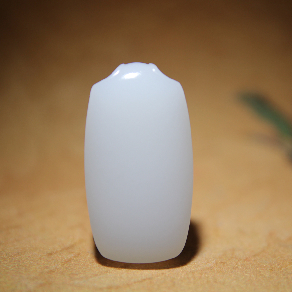 【苏州峰玉坊】精品和田玉平安无事牌挂坠