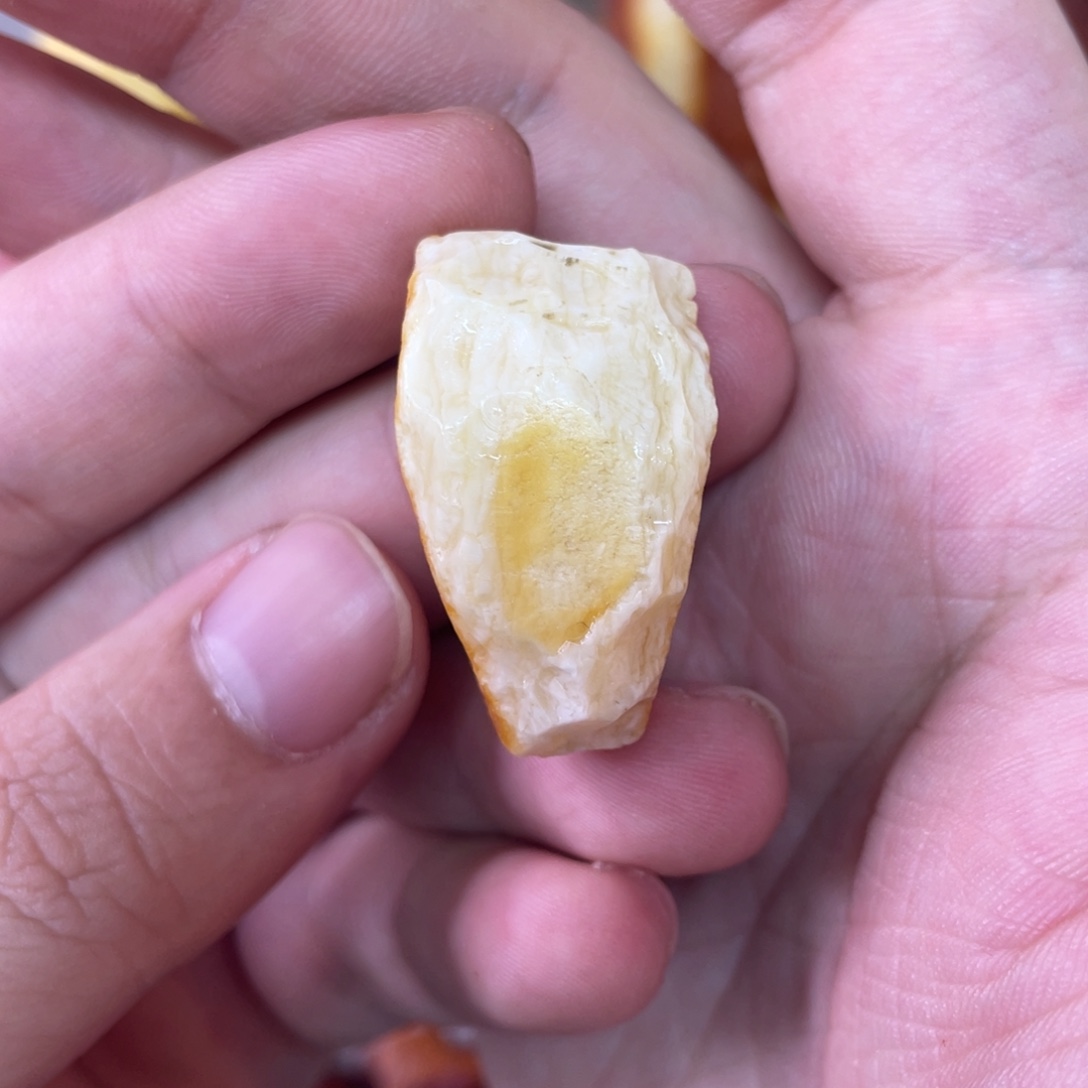定制琥珀天然琥珀12对孔