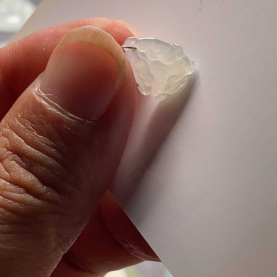 翡翠未镶嵌颈饰天然