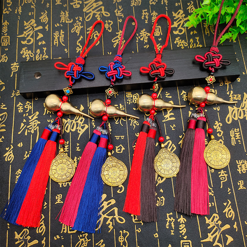 【老师推荐】居家室内窗户厕所铜葫芦挂饰