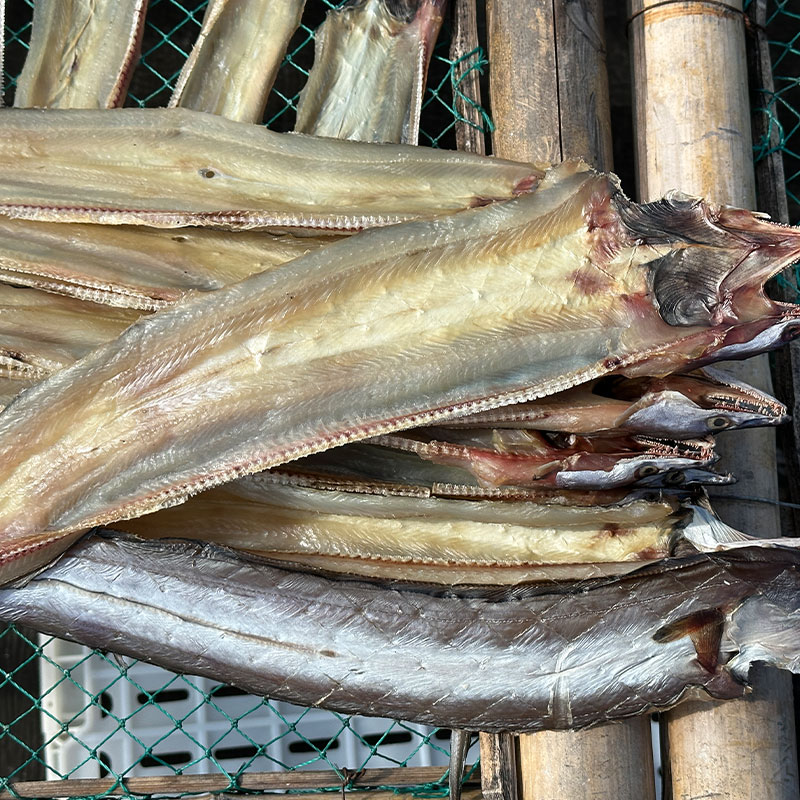 舟山八佰里 舟山本地特大号风鳗干 整条鳗鲞海鳗干 自然风干淡晒