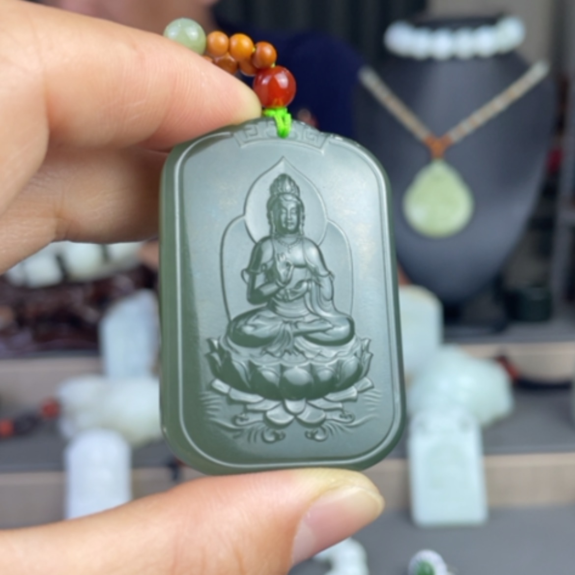 【闪购商品】和田玉未镶嵌颈饰