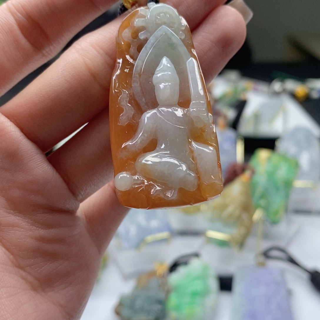 翡翠未镶嵌颈饰翡翠A货