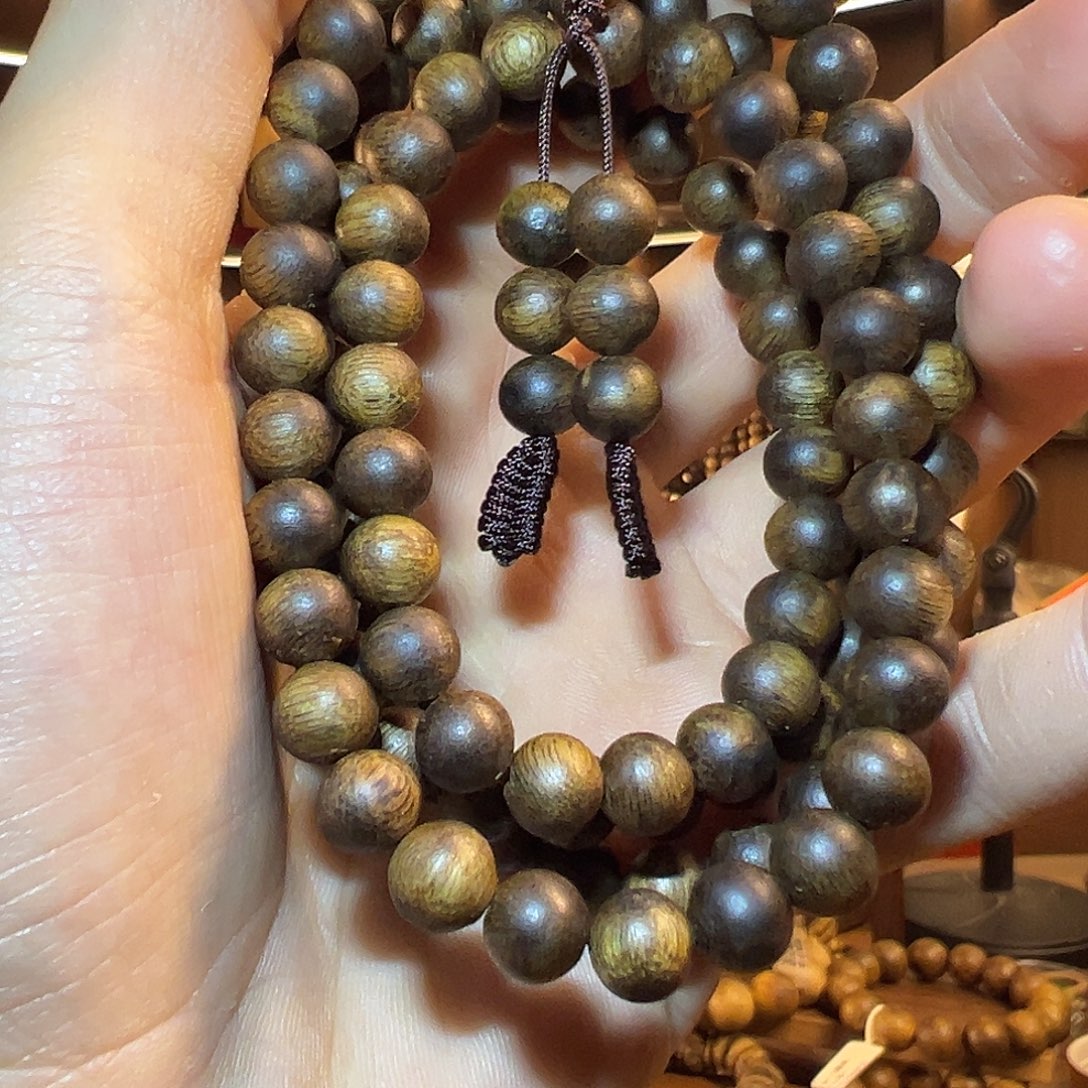 沉香沉香碎屑卡7圆珠多圈18克