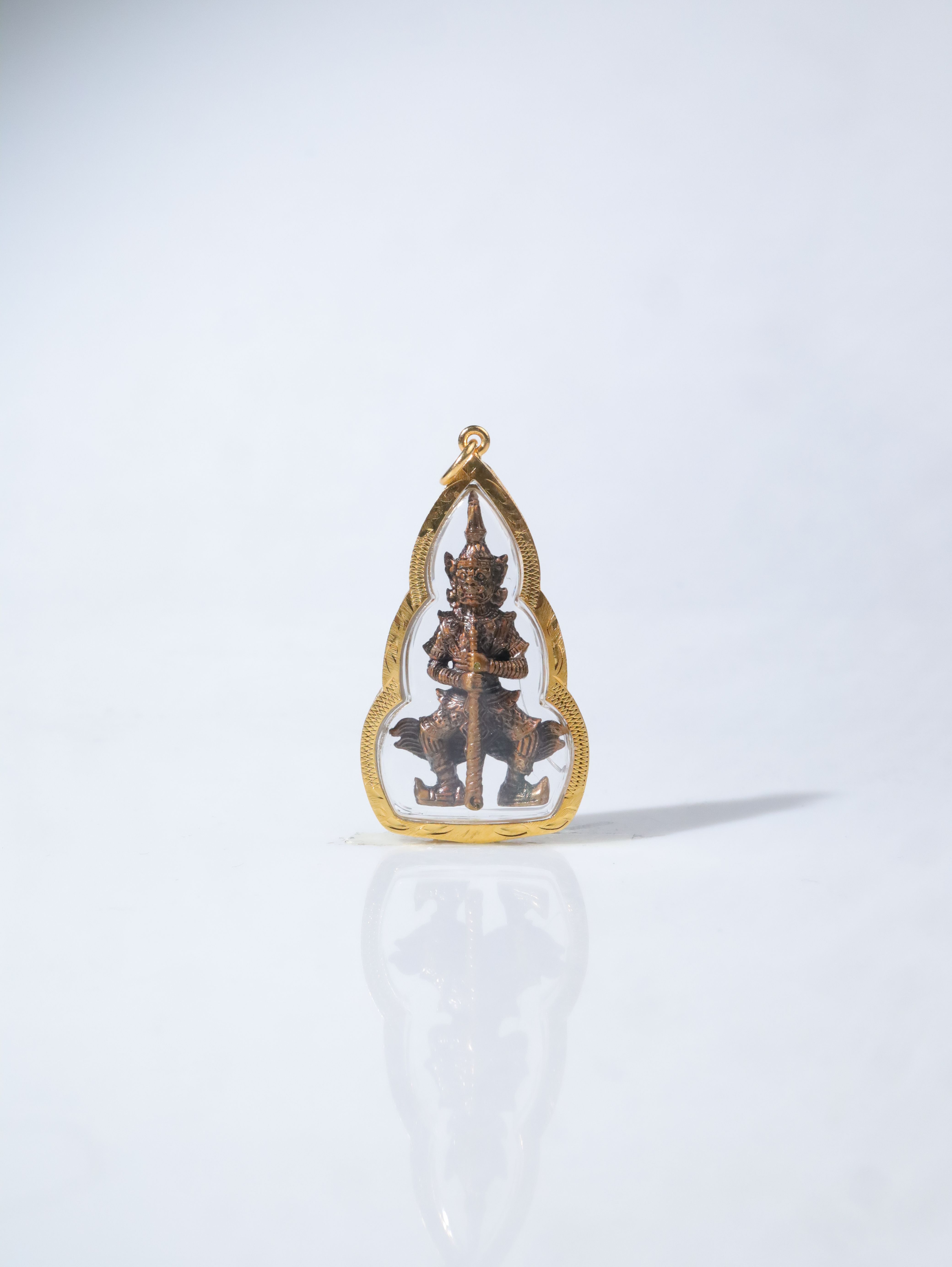 铜吊坠 【元藏】涛威素湾GW夜叉吊坠