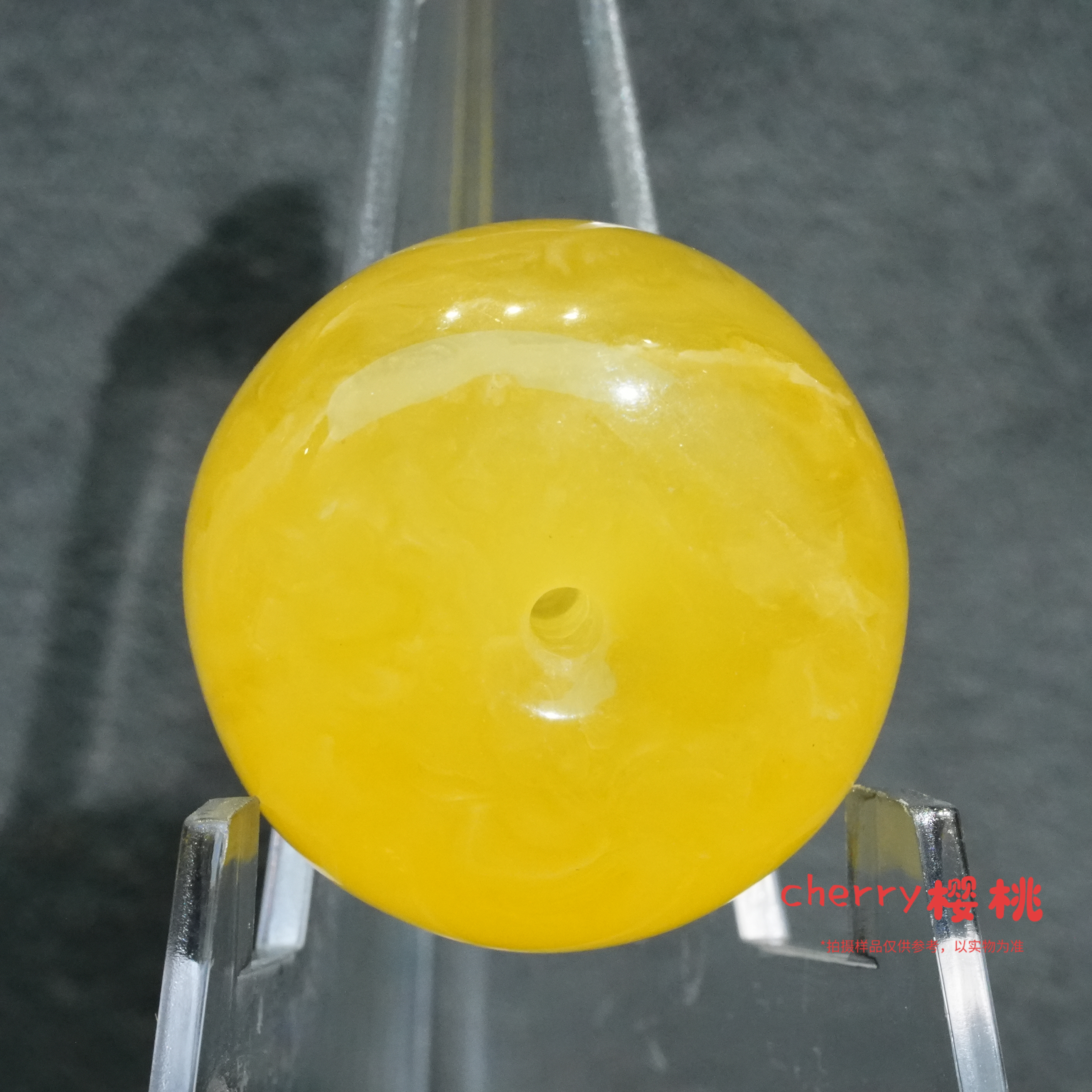 蜜蜡平安扣元宝扣吊坠ML003