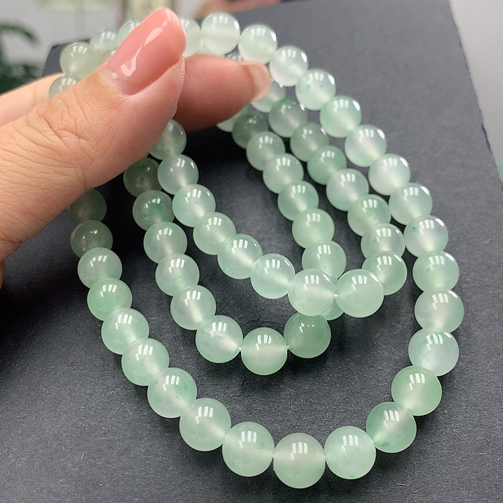 石英质玉颈饰未镶嵌