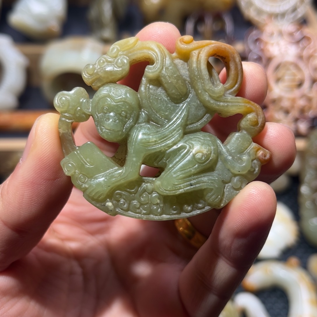 和田玉挂件未镶嵌