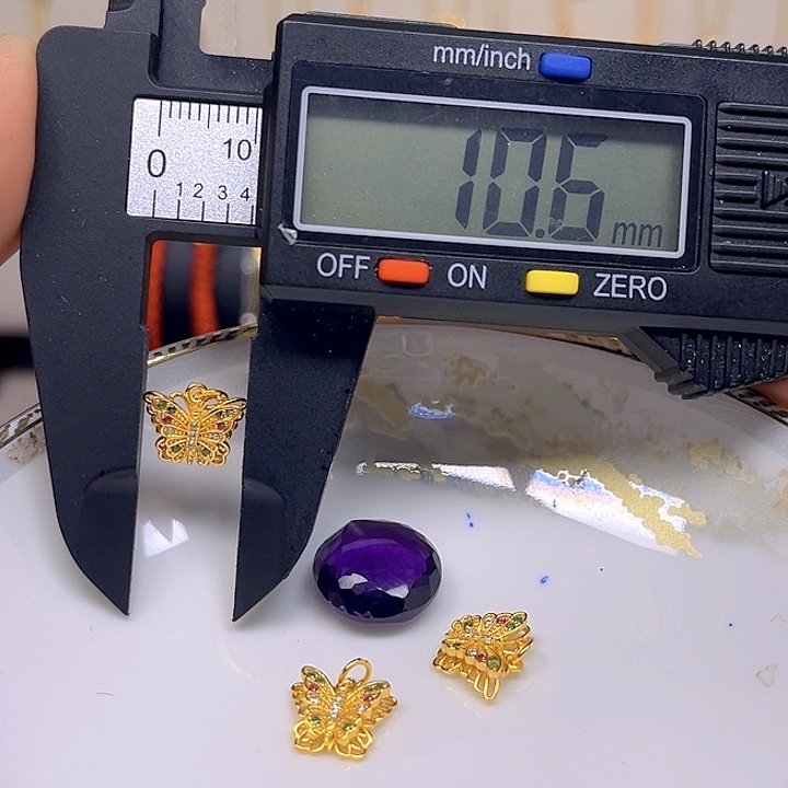 紫晶颈饰银S925镶嵌紫晶925镶嵌117