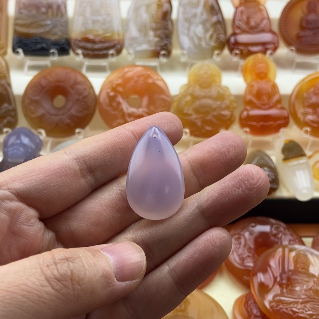 玛瑙/玉髓未镶嵌颈饰