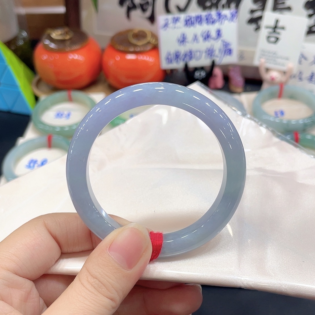 翡翠未镶嵌手镯天然缅甸A翡翠手镯17