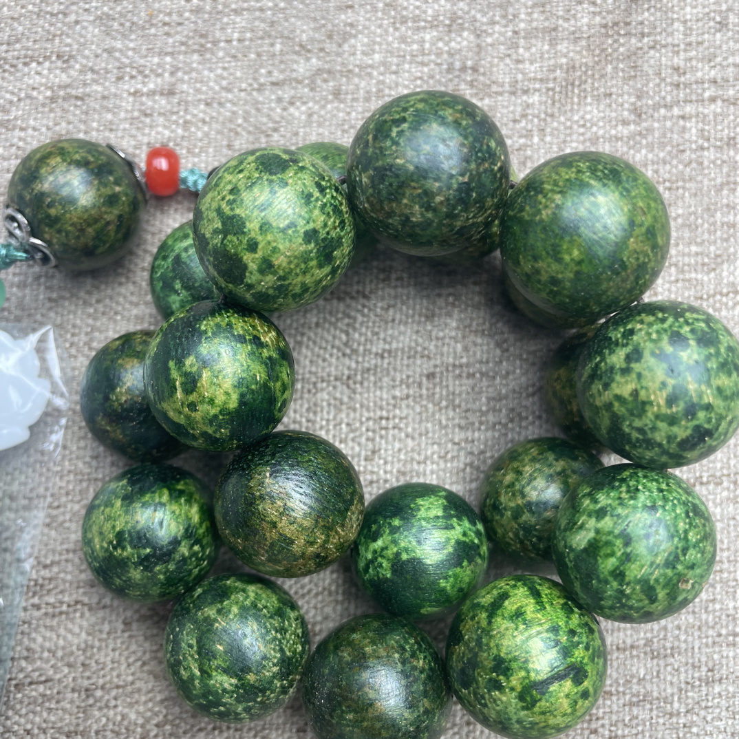 沉香木串文玩老料 手串 213号