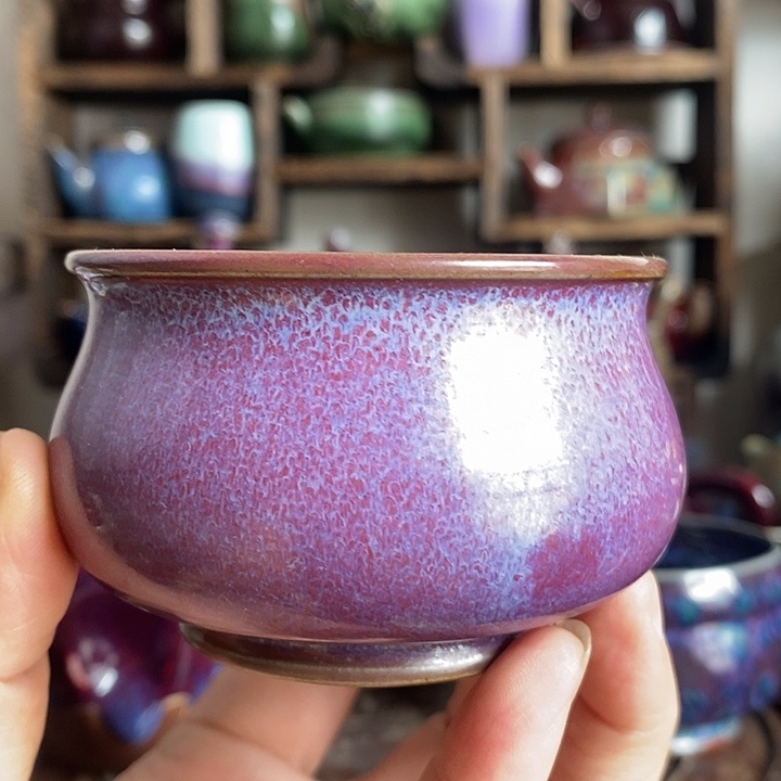 中国神后钧瓷茶具