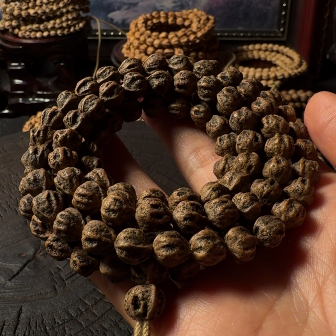 一***静柏香籽/百香籽手串