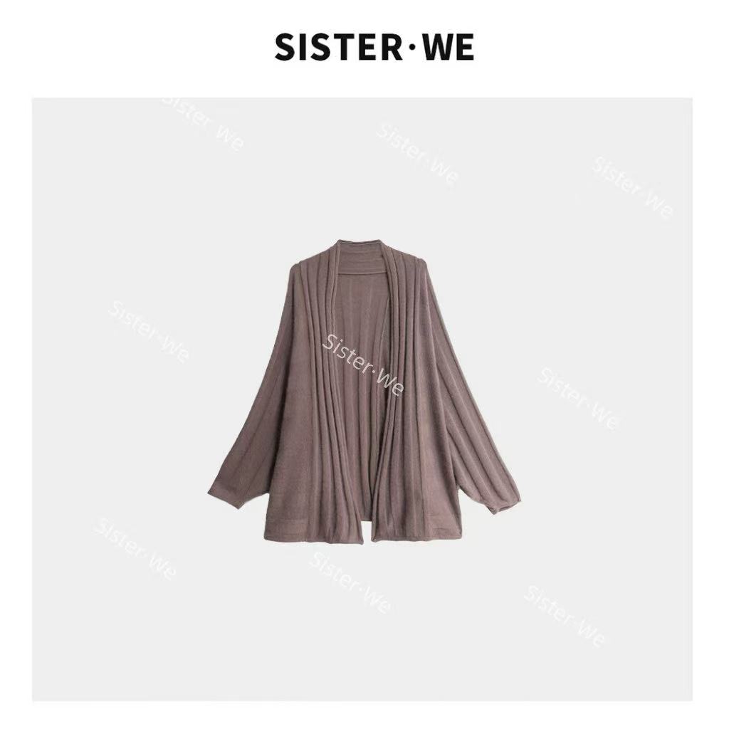 薇姐【胭脂枕梦】Sister·We早秋上新慵懒风开衫外套 60001
