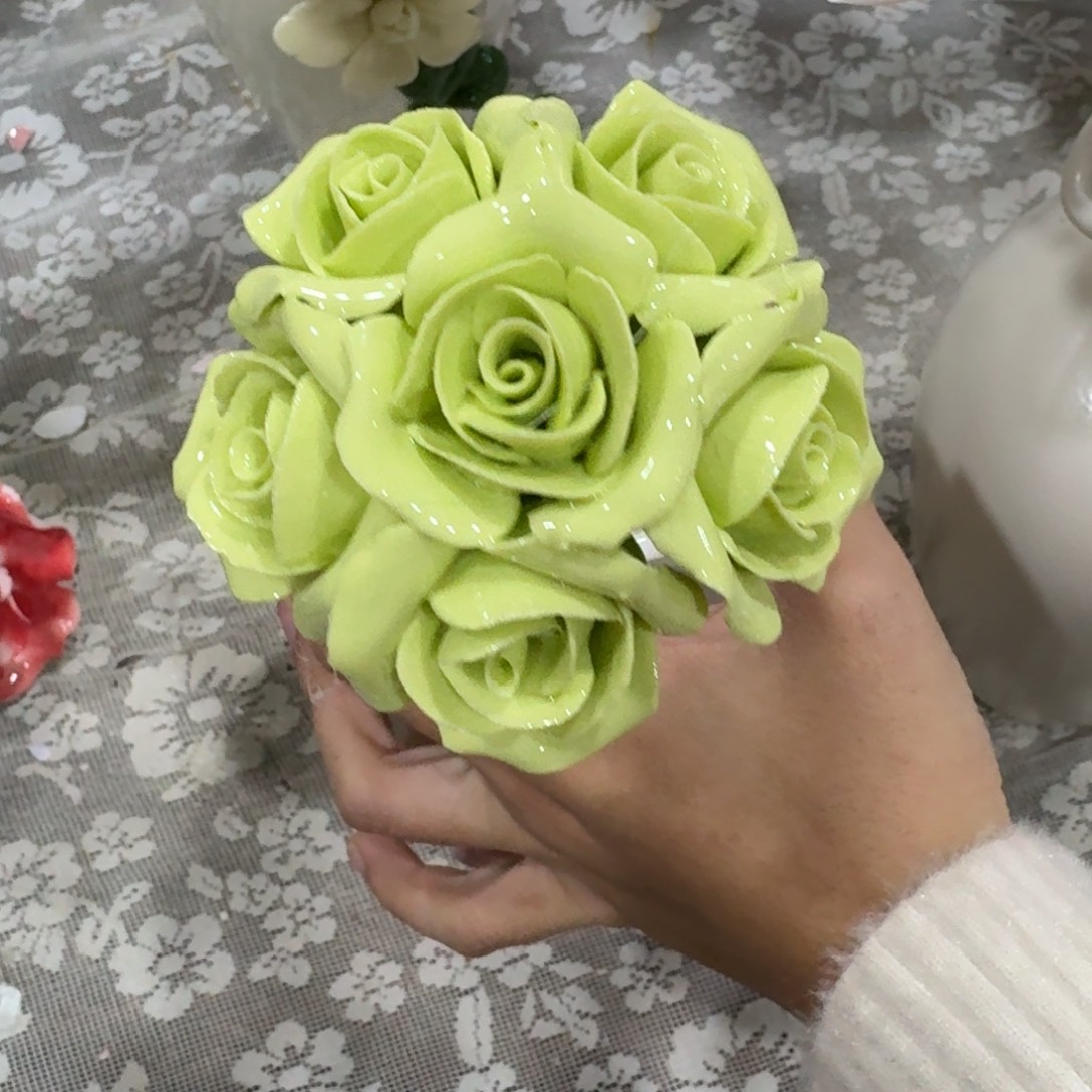 陶瓷花，20元发货，退款拉黑