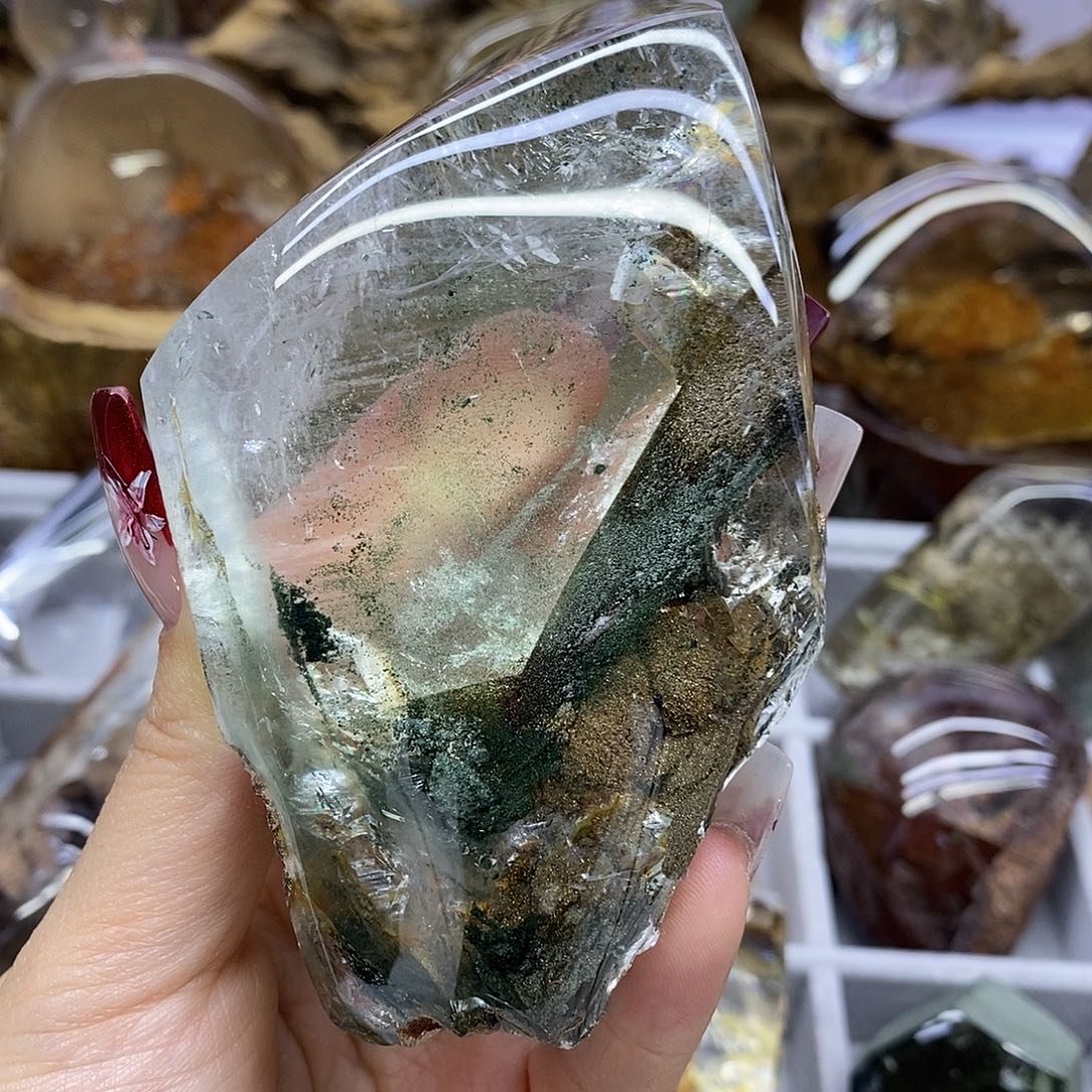 水晶水晶原石未镶嵌