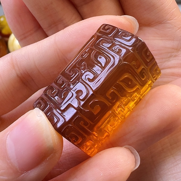 蜜蜡颈饰未镶嵌蜜蜡