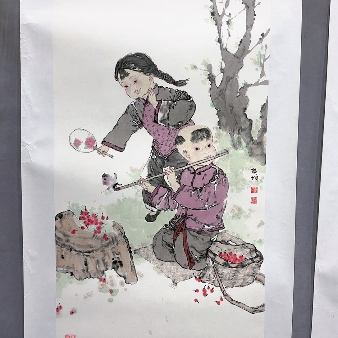 国画国画纯手绘作品请放心去藏