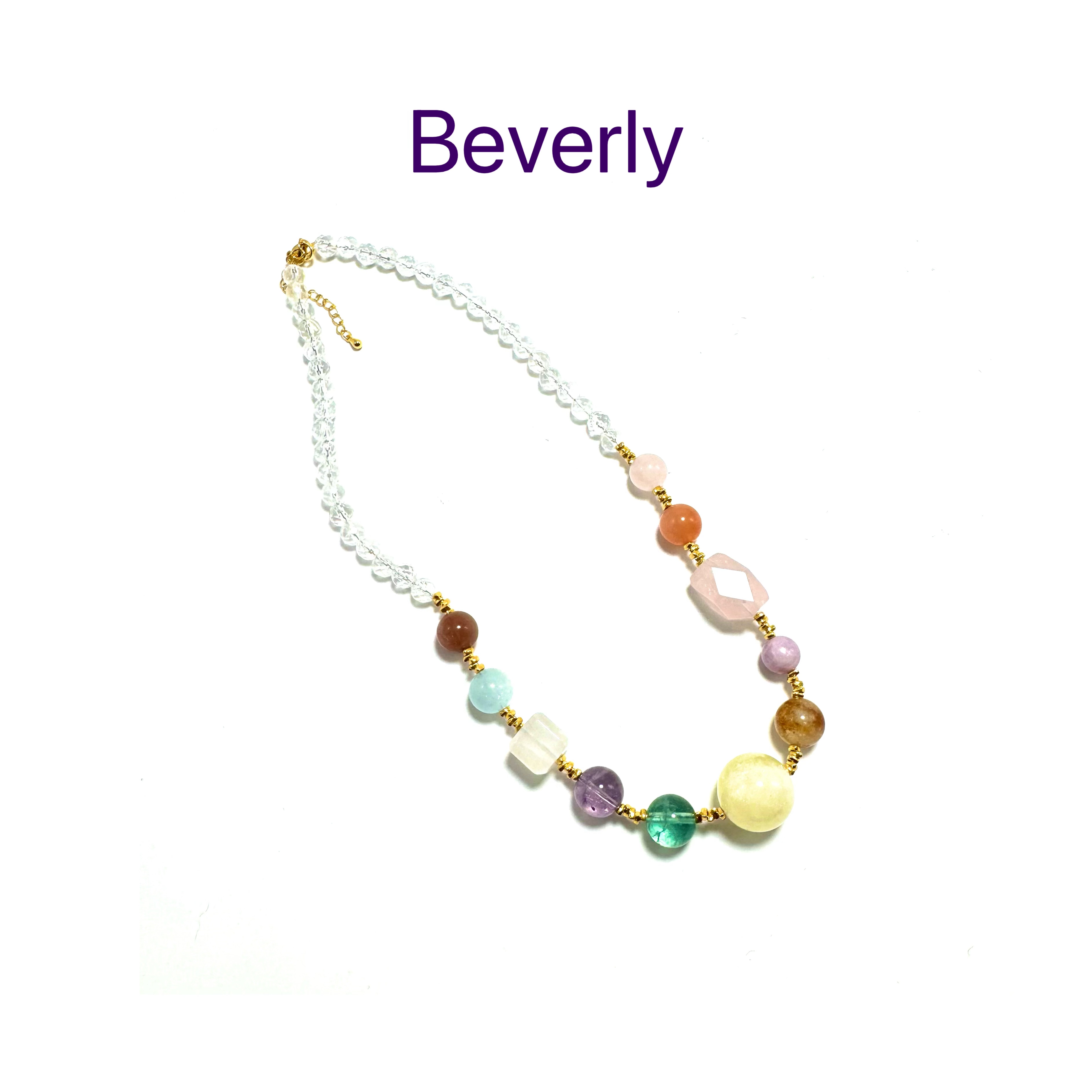 铜合金项链 【南栀深巷】Beverly 轻奢设计款项链~D090