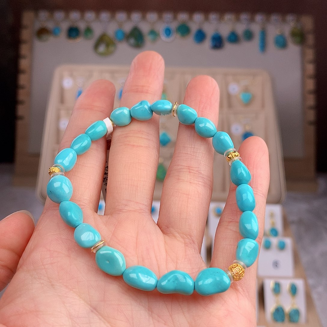 绿松石手链未镶嵌