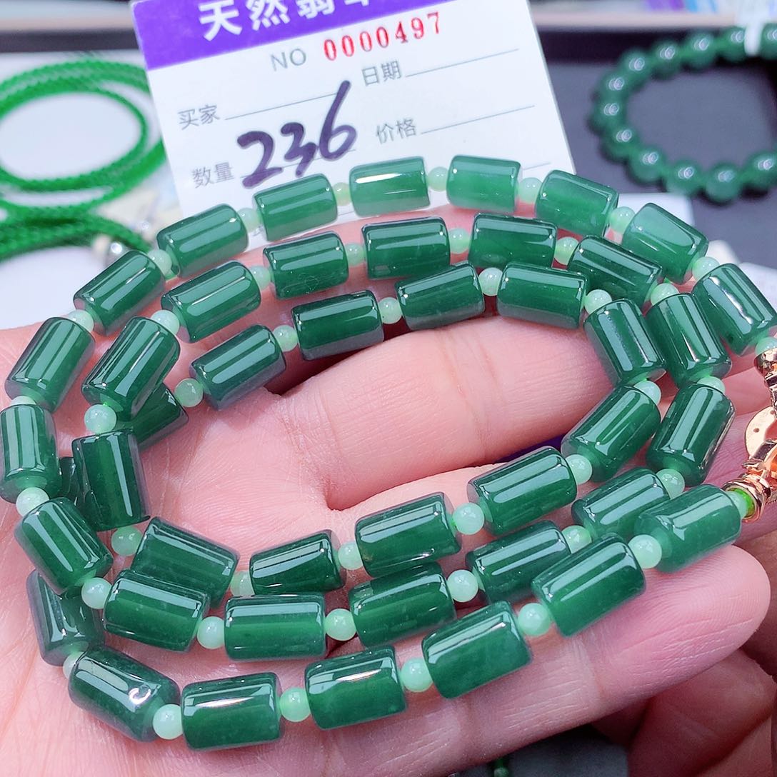 翡翠手链未镶嵌天然翡翠手链未镶嵌