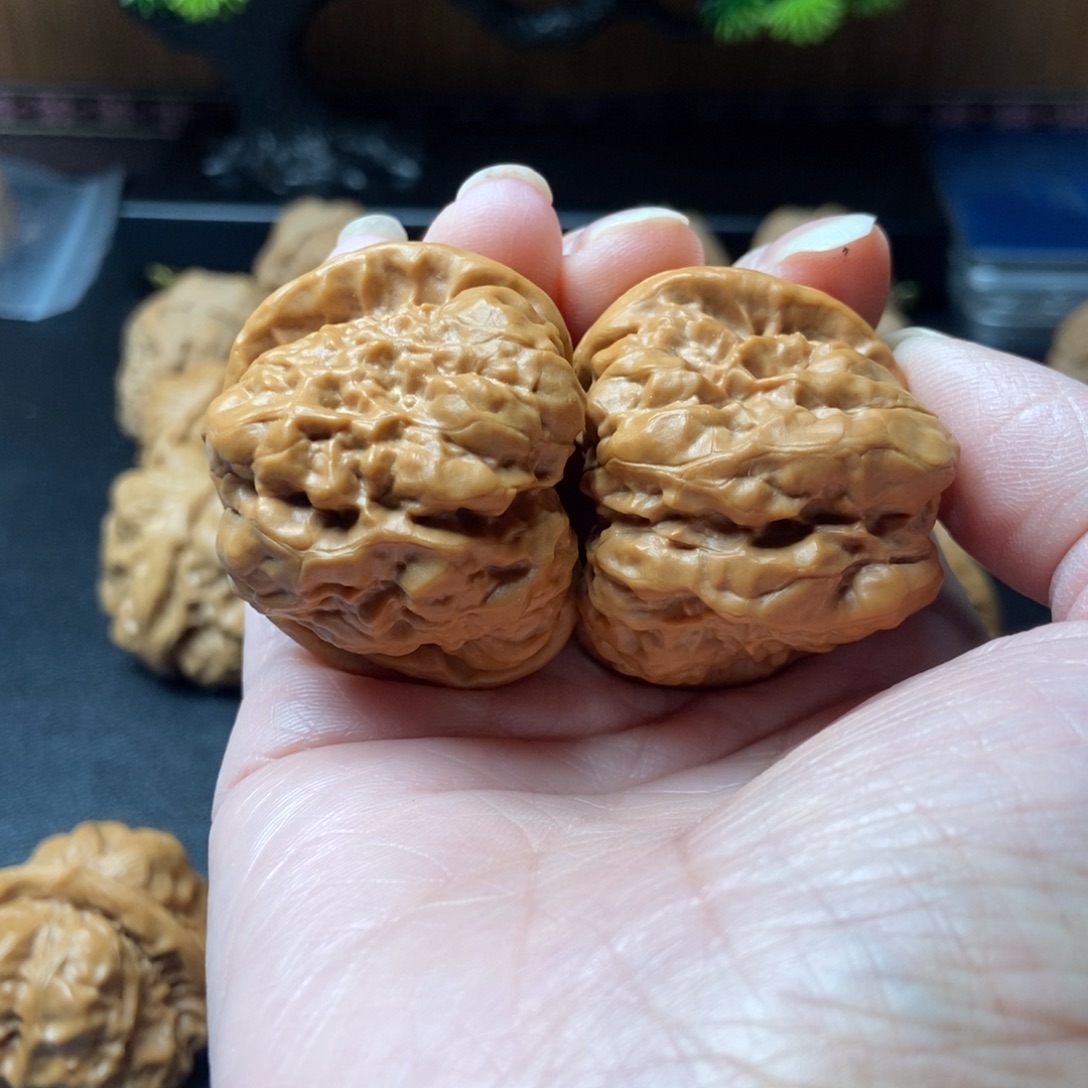 福***星把件文玩核桃蛤蟆头41