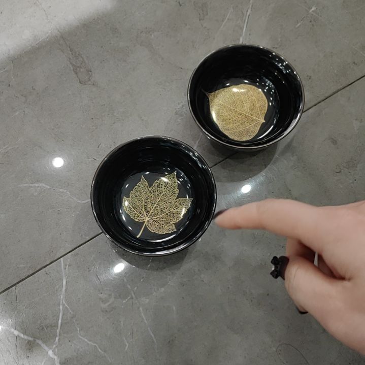乌金釉手工制作建盏