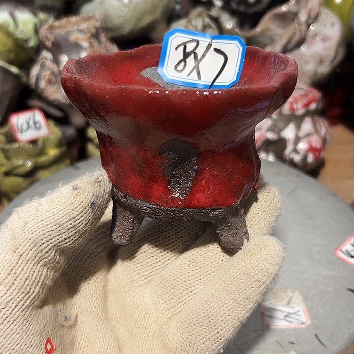 粗陶花盆制作就这样了，